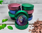 Green Lion Leo Gift Astrology Snus Storage Case