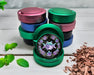 Green Crystal Moon Goddess Mandala Snus Storage Case