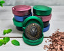 Green Celestial Moonphase Lion Crest Snus Storage Case