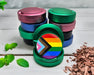 Green Progressive Pride Flag LGBTQ+ Inclusive Snus Storage Case