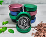 Green Molon Labe Spartan Helmet Snus Storage Case