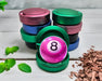 Green Glossy Pink Magic 8 Ball Pop Aesthetic Snus Storage Case
