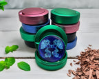 Green Gemini Zodiac Sign Snus Storage Case