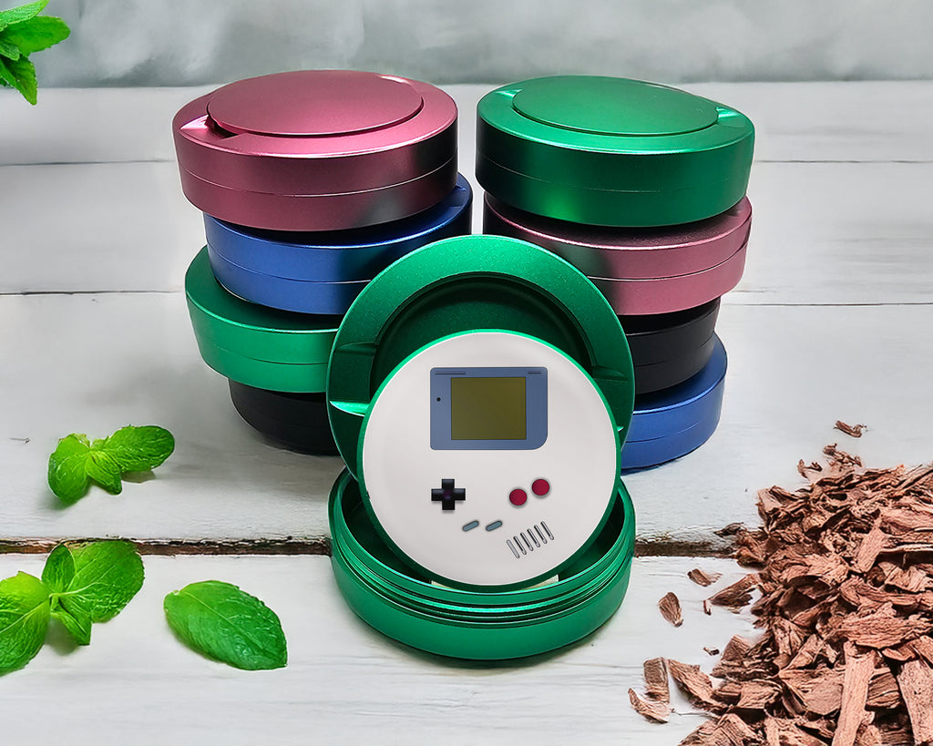 Green Gamer Boy Snus Storage Case