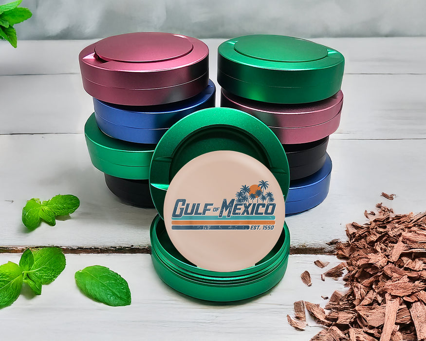 Green Gulf Of Mexico Snus Storage Case