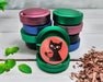 Green Retro Cat Minimalist Snus Storage Case