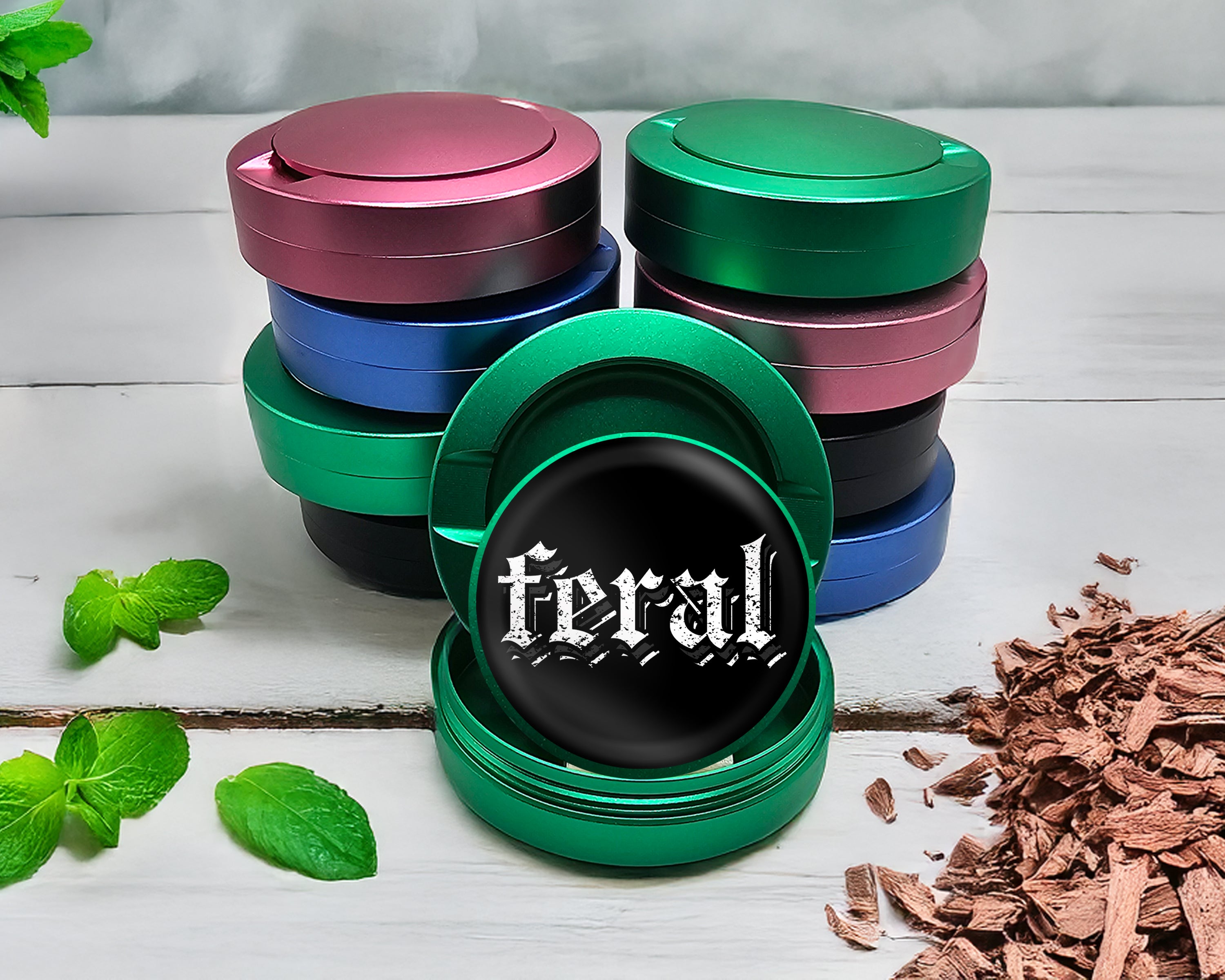 Green Feral Snus Storage Case