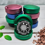 Green Phases of the Moon Witchy Snus Storage Case
