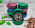 Green Racing Checkered Flag Snus Storage Case