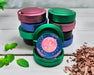 Green Pink Kawaii Crescent Moon with Stars Snus Storage Case