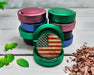 Green Rustic American Flag Zyn Storage Case
