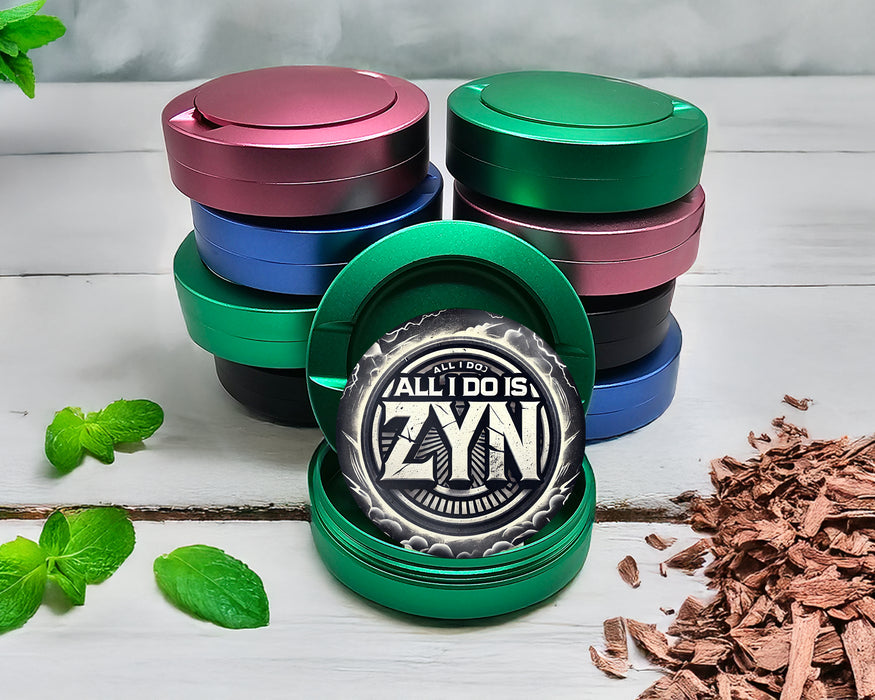Green All I Do Is Win Zyn Storage Case
