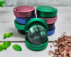 Green Great White Shark in the Forest Snus Storage Case