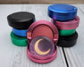 Crescent Moon in Dreamy Night Sky Snus Storage Case Pink