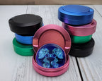 Gemini Zodiac Sign Snus Storage Case Pink