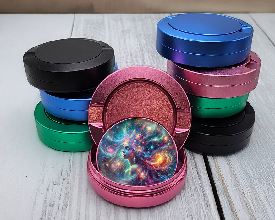 Cosmic Woman Snus Storage Case Pink
