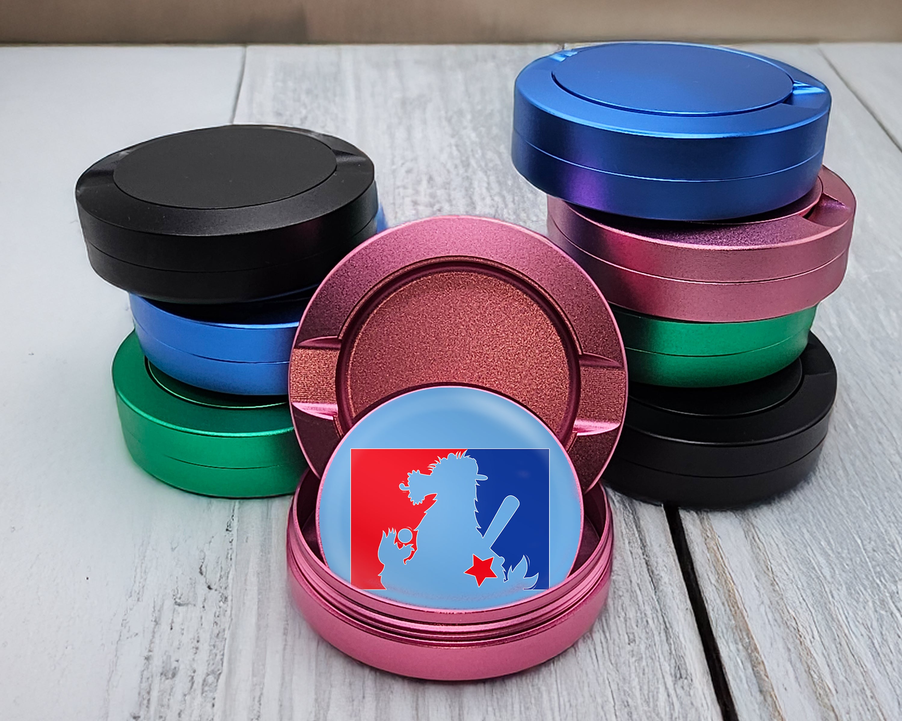 Philly Phan Baseball Snus Storage Case Pink