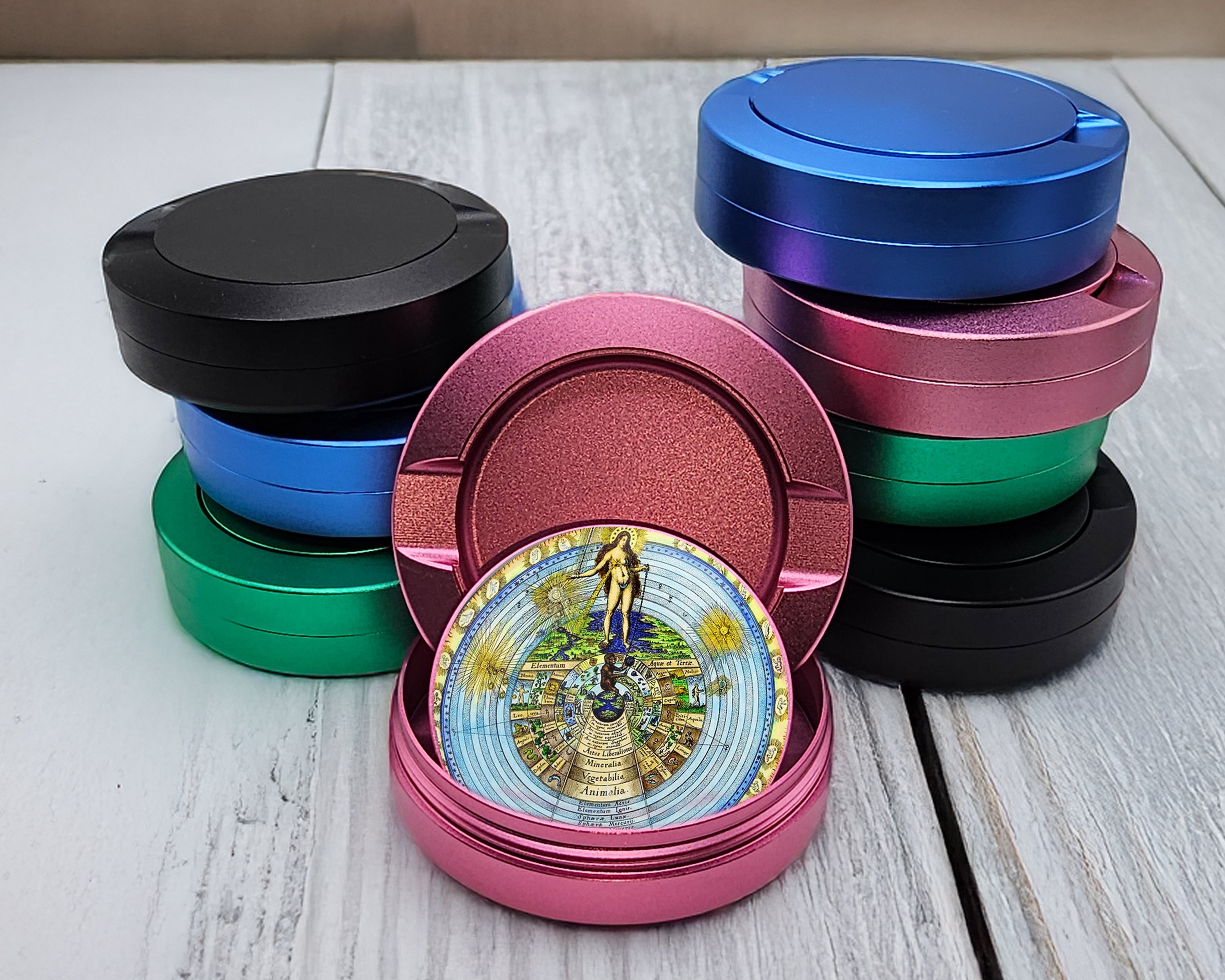 Ancient Cosmos Snus Storage Case Pink