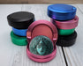 Aztec Turquoise Sun Mask Snus Storage Case Pink
