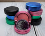 Purple Crescent Moon and Stars Snus Storage Case Pink