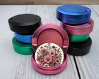 Vintage Flowers Snus Storage Case Pink