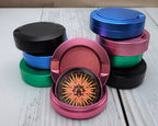 Celestial Third Eye Sun Snus Storage Case Pink