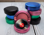 Red Vinyl Record  Snus Storage Case Pink