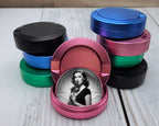 Noir Rose Vintage Elegance Snus Storage Case Pink