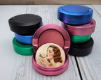 Vintage Rose Scented Beauty Snus Storage Case Pink