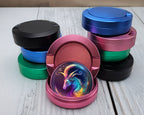 Capricorn Zodiac Goat Symbol Birth Sign Snus Storage Case Pink