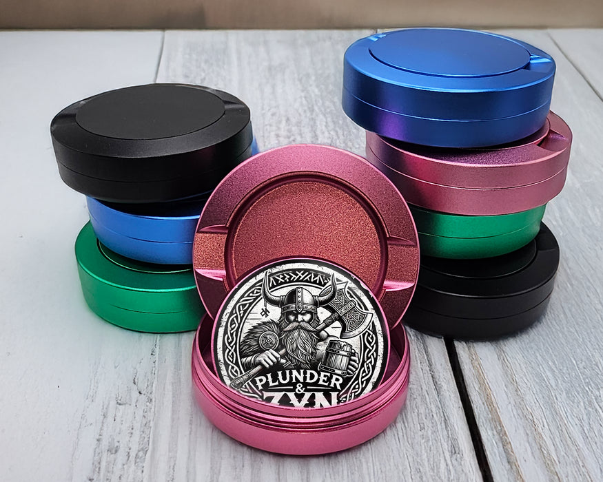Viking Warrior Plunder and Snus Zyn Storage Case Pink