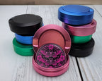 Gothic Moth Magic Mandala Snus Storage Case Pink