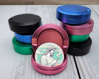 Jesus With Cig Vaporwave Snus Storage Case Pink