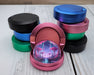 Cyberpunk Neon City Sci-Fi Skyline Art Snus Storage Case Pink