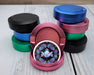 Crystal Rose Moon Trinity Snus Storage Case Pink