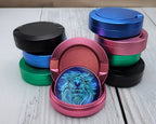 Leo Zodiac Astrology Snus Storage Case Pink