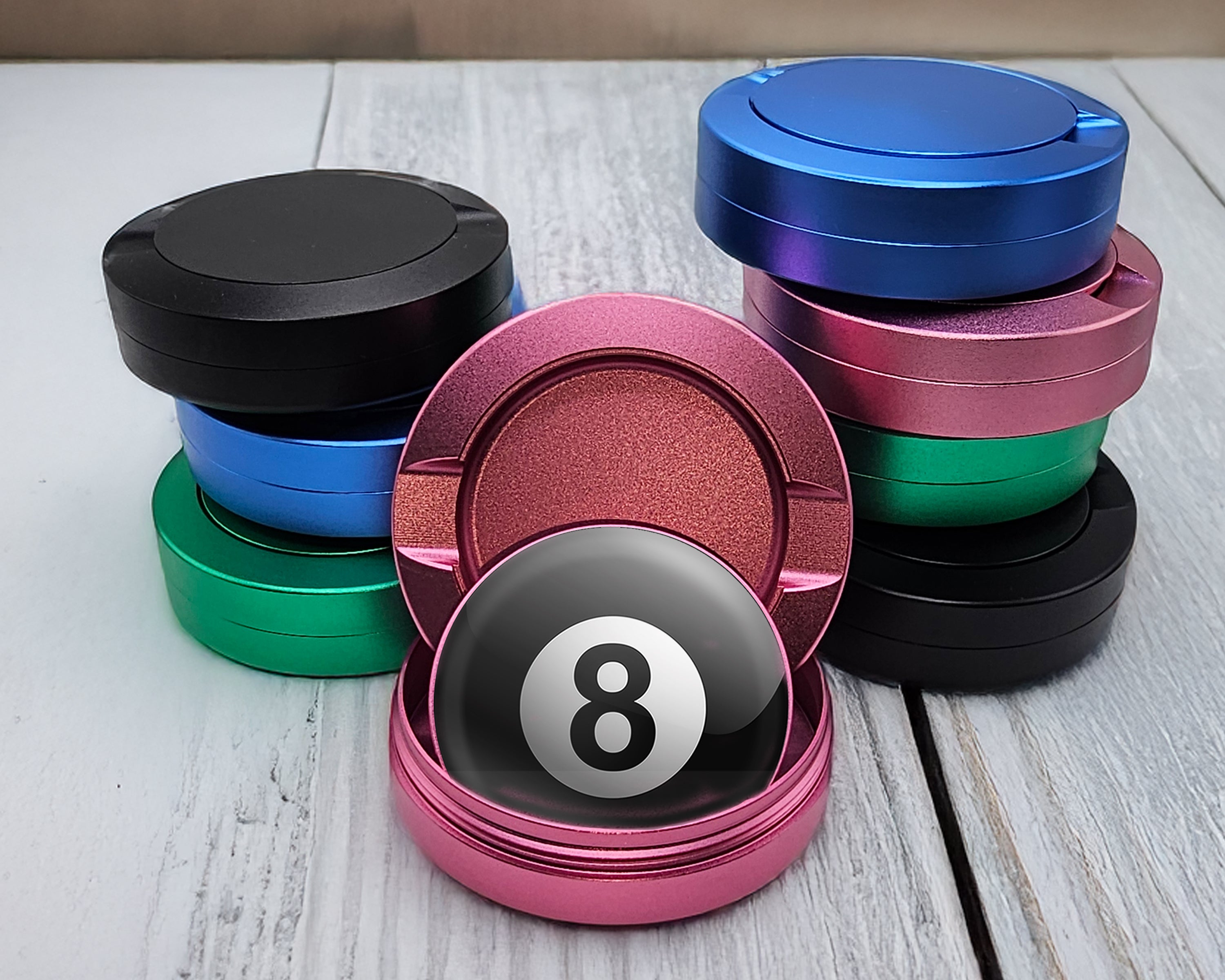 Magic 8 Ball Snus Storage Case Pink