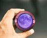 Purple Galaxy Moon with Starscape Snus Storage Case Pink