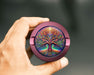 Psychedelic Tree Of Life Snus Storage Case Pink