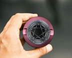 Skull & Bones Pentagram Snus Storage Case Pink