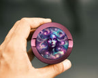 Cosmic Witchy Woman  Snus Storage Case Pink