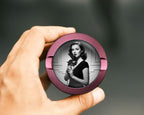 Noir Rose Vintage Elegance Snus Storage Case Pink