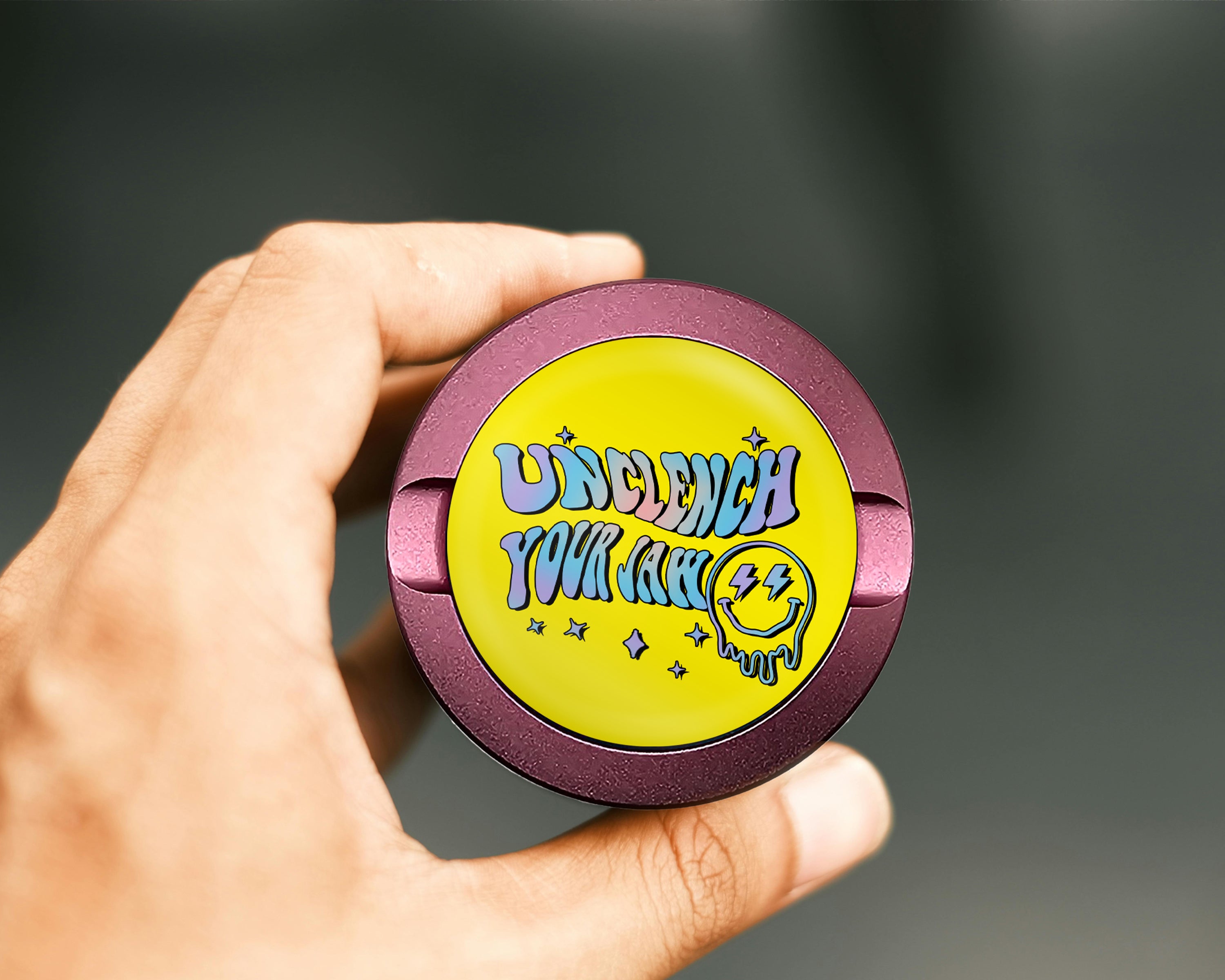 Unclench Your Jaw Snus Storage Case Pink