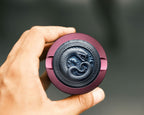 Oceanic Ouroboros Rune Circle Snus Storage Case Pink