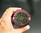 Vintage Compass Snus Storage Case Pink