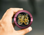 Octopus Grinder Whimsigoth  Snus Storage Case Pink