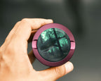Great White Shark in the Forest Snus Storage Case Pink