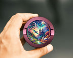 Dragon Mythical Fantasy Snus Storage Case Pink