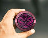 Gothic Moth Magic Mandala Snus Storage Case Pink