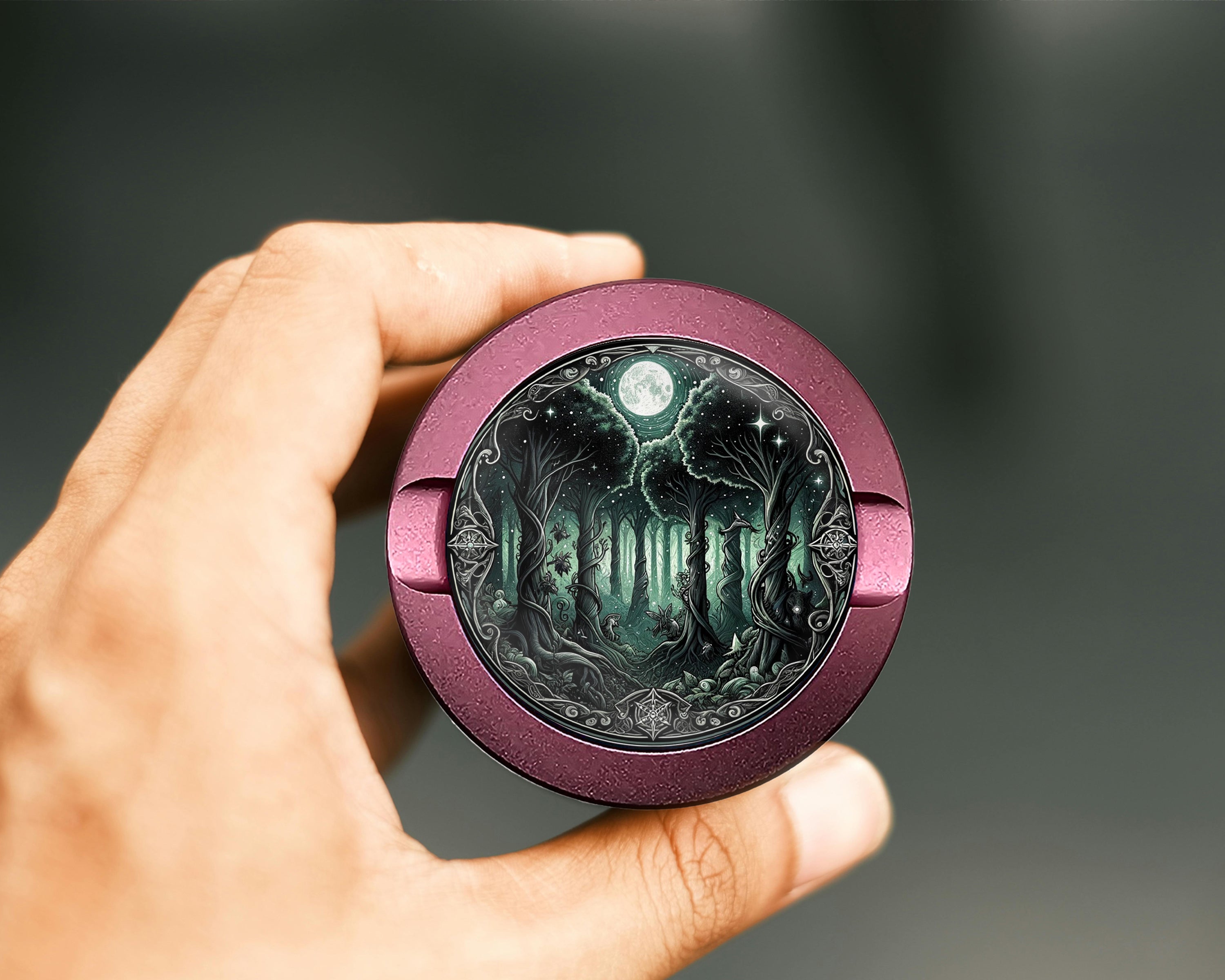 Enchanting Forest Snus Storage Case Pink